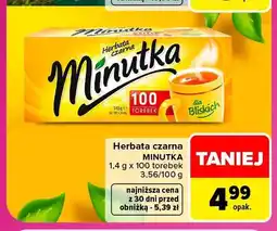 Carrefour Herbata czarna Minutka oferta