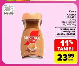 Carrefour Kawa Crema Nescafé oferta