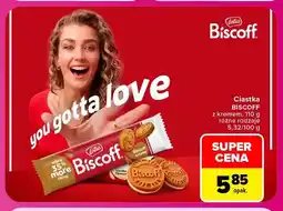 Carrefour Ciastka Biscoff z kremem oferta
