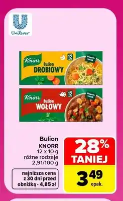 Carrefour Bulion drobiowy Knorr oferta