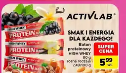 Carrefour Baton proteinowy High Whey Activlab oferta