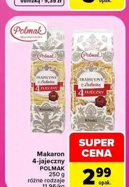 Carrefour Makaron 4-jajeczny Polmak krajanka oferta