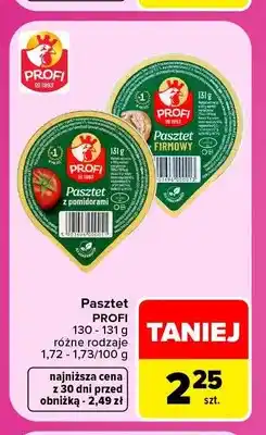 Carrefour Pasztet z pomidorami Profi oferta