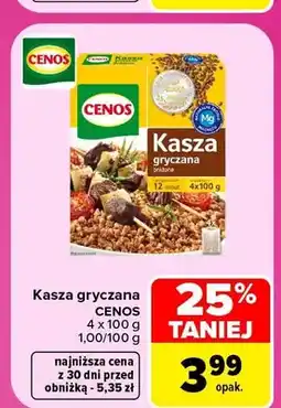 Carrefour Kasza gryczana Cenos oferta