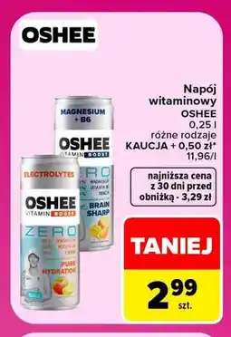 Carrefour Napój witaminowy Oshee oferta