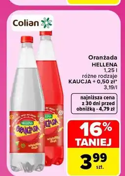 Carrefour Oranżada Hellena oferta