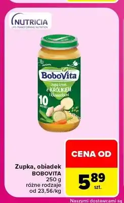 Carrefour Zupka, obiadek BoboVita oferta