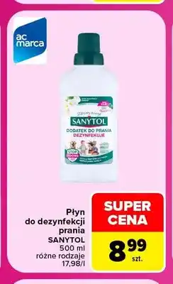 Carrefour Płyn do dezynfekcji prania Sanytol oferta
