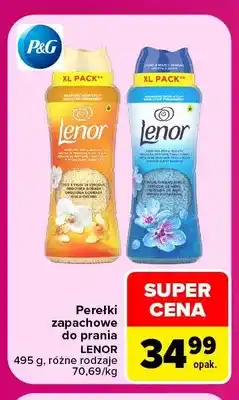 Carrefour Perełki zapachowe do prania Lenor Gold Orchid oferta