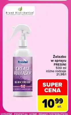 Carrefour Żelazko w sprayu Fresini oferta