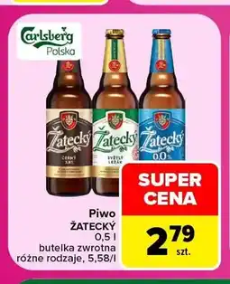 Carrefour Piwo Žatecký Černý oferta