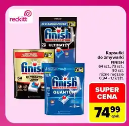 Carrefour Kapsułki do zmywarki Finish oferta