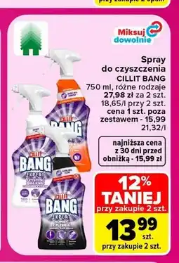 Carrefour Spray do czyszczenia Cillit Bang oferta