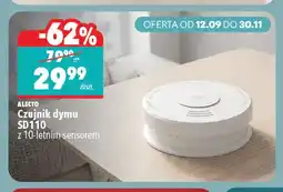 Biedronka Czujnik dymu SD110 z 10-letnim sensorem Alecto oferta