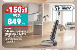 Biedronka Odkurzacz pionowy mopujący G12 Pro z funkcją samoczyszczenia i suszenia Dreame oferta