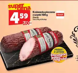 Topaz Kiełbasa krakowska pieczona z szynki Olewnik oferta