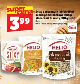 Topaz Stixy z suszonych jabłek Helio oferta