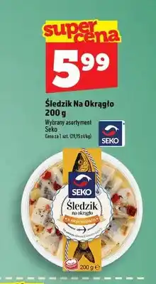Topaz Śledzik na okrągło Seko oferta