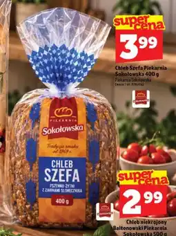 Topaz Chleb Szefa Piekarnia Sokołowska oferta