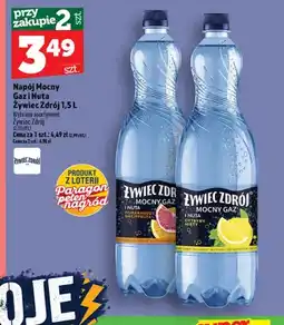 Topaz Napój Mocny Gaz i Nuta pomarańczy i grejpfruta Żywiec Zdrój oferta