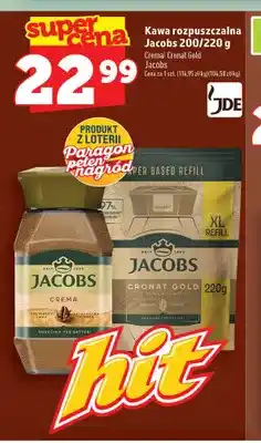 Topaz Kawa rozpuszczalna Jacobs Crema oferta