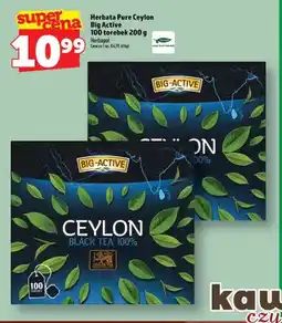 Topaz Herbata Pure Ceylon Big Active oferta
