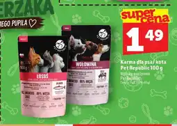 Topaz Karma dla kota Pet Republic drobno siekany łosoś w delikatnym sosie oferta