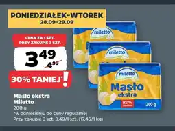 Netto Masło ekstra Miletto oferta