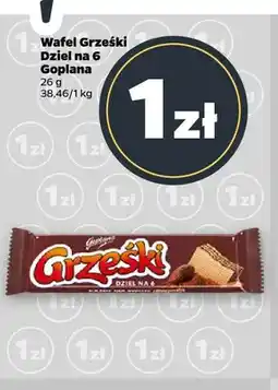 Netto Wafel Grześki Dziel na 6 oferta