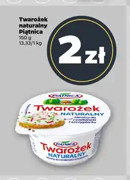Netto Twarożek naturalny Piątnica oferta