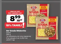 Netto Ser gouda wiórki Mlekovita oferta