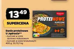 Netto Danie proteinowe kurczak w sosie brokułowym U Jędrusia oferta