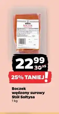 Netto Boczek wędzony surowy Stół Sołtysa oferta