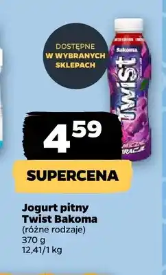 Netto Jogurt pitny Twist Bakoma oferta