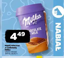 Netto Napój mleczny z czekoladą Milka oferta
