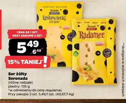 Netto Ser Królewiecki w plastrach Serenada oferta