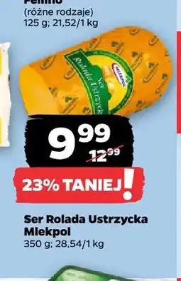 Netto Ser rolada ustrzycka Mlekpol oferta