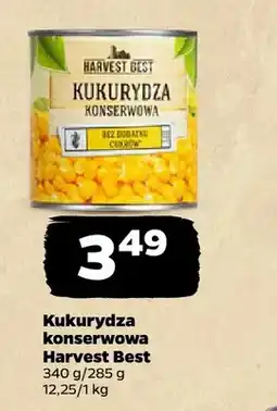 Netto Kukurydza konserwowa Harvest Best oferta