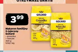 Netto Makaron familijny 2-jajeczny gniazdka Goliard oferta