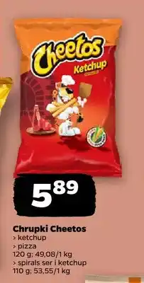 Netto Chrupki Cheetos ketchup oferta