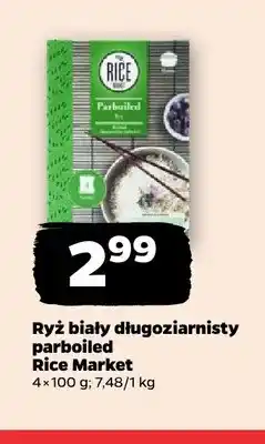 Netto Ryż biały długoziarnisty parboiled Rice Market 4-pak oferta