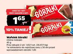 Netto Wafelek Góralki z czekoladą oferta