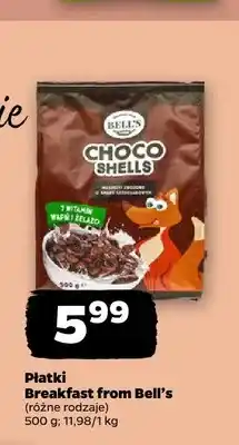 Netto Płatki Breakfast from Bell's oferta