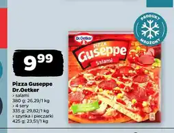 Netto Pizza Guseppe salami Dr.Oetker oferta
