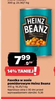 Netto Fasolka w sosie pomidorowym Heinz Beanz oferta