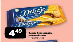 Netto Ciastka Delicje Szampańskie pomarańczowe oferta