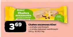 Netto Chałwa sezamowa Kino! o smaku waniliowym oferta