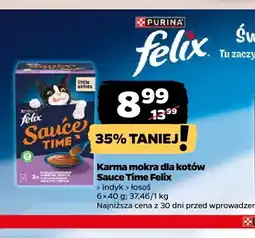 Netto Karma mokra dla kotów Sauce Time Felix indyk 6-pak oferta