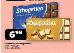 Netto Czekolada Schogetten Alpine Milk Chocolate oferta