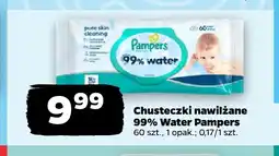 Netto Chusteczki nawilżane 99% Water Pampers oferta